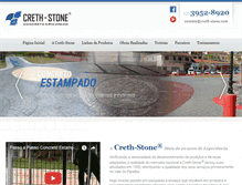 Tablet Screenshot of creth-stone.com